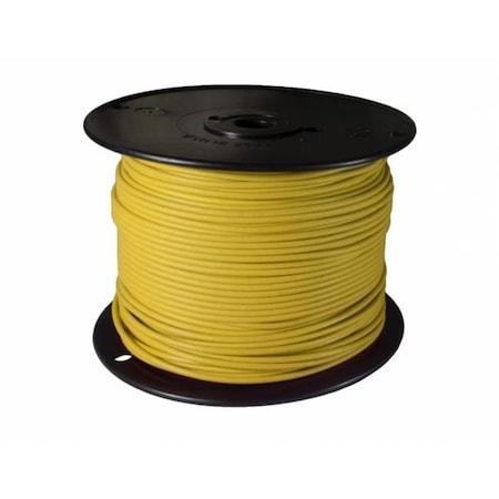 FastTackle 500 ft. Crosslink Primary Wire44; Yellow - 14 Gauge